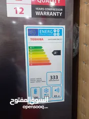  2 ثلاجه توشيبا 415 لتر كفاله 12 سنه  A+ شامل توصيل فقط