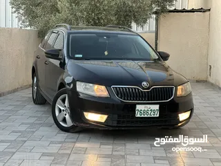  2 سكودا اوكتافيا ستيشن ترخيص 2014 جير اتماتيك ماطور 1600 تيربو ديزل