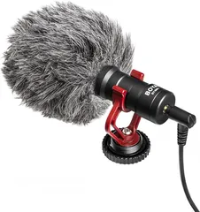  11 مايك تسجيل احترافي من براند بويا الأصلي للتسريمنغ والبودكاست Boya BY-MM1 Mic for PC & Smart Phone