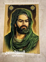  1 سجادة لوحة الامام الحسين عليه السلام