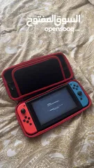  8 جهاز Nintendo switch استعمال بنت بحالة ممتازة مع pro controller واكسسوارات