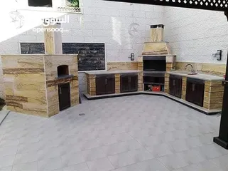  9 تصميم خارجي شلالات باربكيو