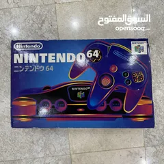  2 للبيع Nintendo 64 اصلية مع الكرتون