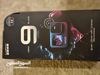  1 black Go Pro 9