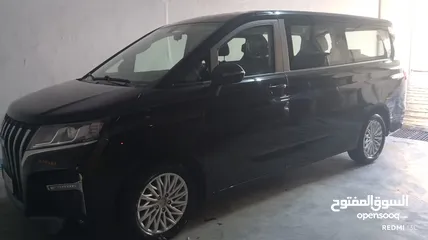  6 باص سياحي 7 ركاب تأجير وتوصيل مطار ومعابر