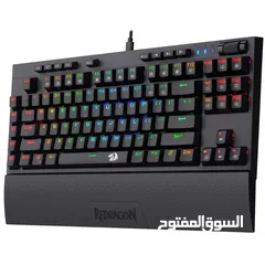  1 Redragon K588 RGB Backlit Mechanical Gaming Keyboard