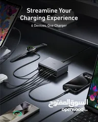  5 Anker Prime Charger (200W, 6 Ports) -NEW -MEAGByte