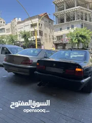  13 E34 BMW   اسود 6 سلندر
