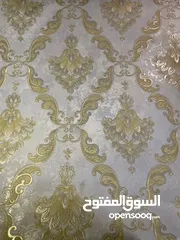  4 رولات ورق جدران الرول الكبير