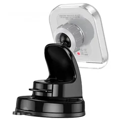  2 Hoco HW18 Car Holder with wireless charger 15w شاحن سيارة لاسلكي من شركة هوكو بقوة 15 واط