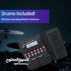  1 ‏Zoom G1X Four Multi Effects Processor with Expression Pedal