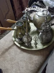  2 نحاسيات قديمه اصليه ثقيله سعرها ما جاب سعر الابريق