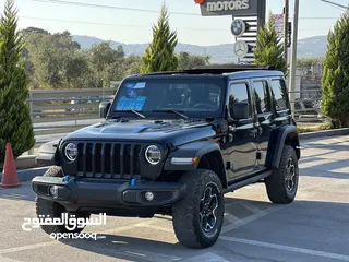  3 Jeeb rubicon hybrid جيب روبيكون هايبرد  فل اضافات  Plug in hybrid