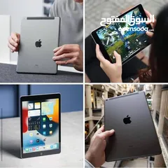  4 iPad 9 64GB  باقل الاسعار  جديد بالكرتونة  كفالة سنة كاملة من ابل