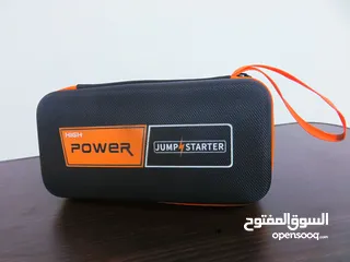  18 باوربانك طوارئ 12 فولت لتشغيل المركبات المتعددة وشحن الموبايل 12v emergency car jump starter