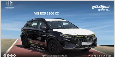  3 2024Mg RX5 Black Edition  محرك توربو 1.5 لتر/ كامل المواصفات /موديل 2024 مواصفات خليجية/ للتصدير فقط