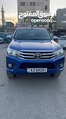  20 تويوتا هيلوكس 2020 دهان الشركه فحص كامل وله ملاحضه ممشى قليل لون مميز