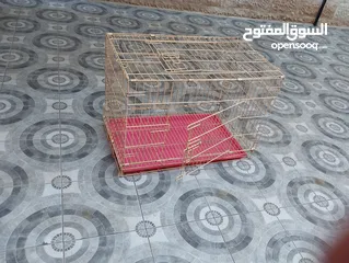  1 قفص يصلح لطيور والدواجن للبيع