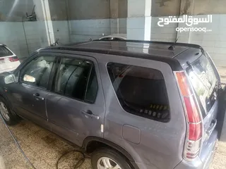  3 هوندا CRV 2002 للبيع مرخصة سنه كامله فتحه بالسقف شغاله جنط الشركة لوكير اتوماتيك سياره صلاة النبي