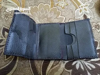  3 محفظة جلد هاند ميد