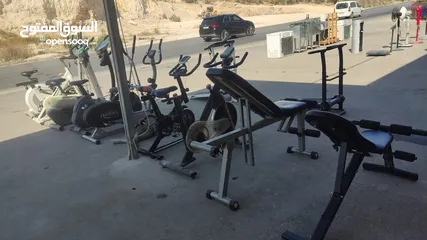  3 ماكنات هوم جم بحاله ممتازه وسعر ممتاز عرابه جنين وجميع ماكنات الرياضه للبيوت والنوادي