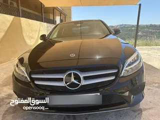  2 مرسيدس C200 2019 بحالة ممتازة
