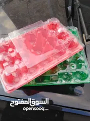  5 علب لتعبئة البيض 15و30حبة جودة عالية متوفر عدة الوان لتواصل