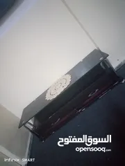  2 طاولة شاشة خشب