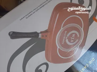  2 مقلاي جرانيت دبل فيس