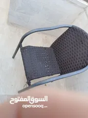  1 هيكل كرسي المنيوم عدد6