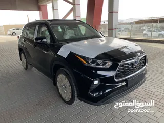  4 عرض خاص تويوتا هايلاندر 2024 صنف ليمتد فل الفل عداد زيرو مع كفاله 5 سنوات على الجمرك الجديد