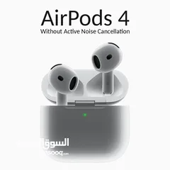  2 APPLE AIR PODS 4 ANC NEW /// سماعه ابل اير بودس 4 عازل الضوضاء الجديده