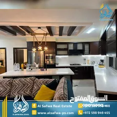  5 شقه مميزه مفروشه للايجار مع حديقه  شارع القدس قرب بكدار