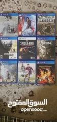  1 PS4 games each game is 40 AED