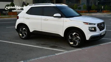  2 Cars for Rent Hyundai-VENUE-2021-White