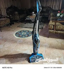  1 مكنسة بيسيل 1317 لشطف ومسح الارضيات وكنس السجاد