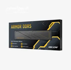  11 رام كمبيوتر سريعة النقل  عالية الجودة جديدة من هيكسيمي Hiksemi Armor Ram 3200Hz DDR4