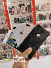  1 عرض مميز : جوالات iPhone 8 plus 64gb نظيفه بحالة الوكالة مع ضمان و بأقل سعر