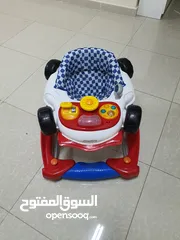  1 Baby cot/Baby Walker/Baby crib/Baby seat for sale