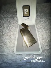  3 قداحة  pierre cardin اصلية مطلية ذهب