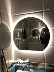  21 12 دينار مرايا مغاسل مضيئه  عرض حتى نفاذ الكمية  موقعنا عمان القويسمة