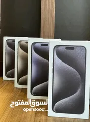  1 Apple iPhone 15 Pro (256 GB) - all colors أبل آيفون 15 برو (256 جيجابايت) - جميع الألوان متوفرة