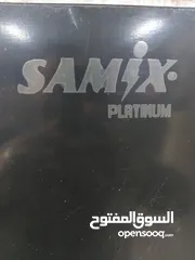  6 ثلاجة سامكس لون اسود حجم 322 لتر الموتور مكفوله 10 سنوات