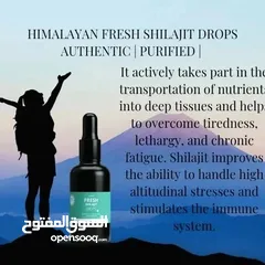  4 Himalayan fresh shilajit organic purified drops and resins form both available now in Oman order now