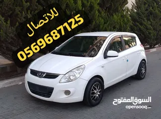  8 هيونداي i20 سنة 2011 اوتوماتيك ماتور 1.4