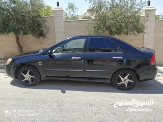  1 كيا سيراتو ترخبص 2007/فل الفل  جولد/فحص كراتين