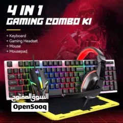  3 Keyboard Gaming , mouse , Headset, mouse pad