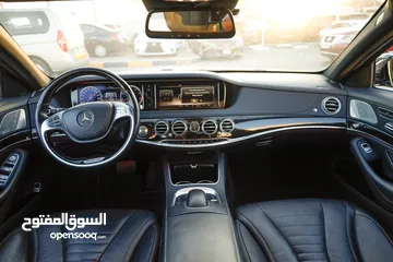  16 مرسيدس S500 موديل 2014 لون اسود محول 2020  بحالة ممتازة فل اوبشن وارد اليابان