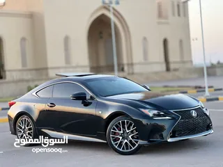  7 لكزس كوبيه RC350 F sport موديل 2018