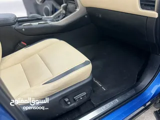  16 لكزس NX300 موديل 2016 لون ازرق فل كامل اعلى تصنيف من فئتها
